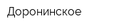Доронинское