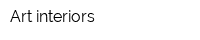 Art interiors