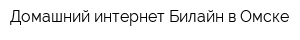 Домашний интернет Билайн в Омске