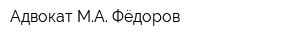 Адвокат МА Фёдоров