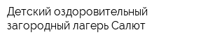 Детский оздоровительный загородный лагерь Салют