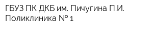 ГБУЗ ПК ДКБ им Пичугина ПИ Поликлиника   1