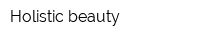 Holistic beauty