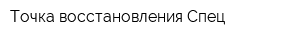 Точка восстановления Спец