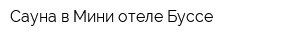 Сауна в Мини-отеле Буссе