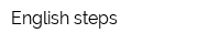 English steps