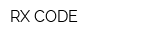 RX CODE