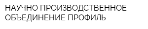НАУЧНО-ПРОИЗВОДСТВЕННОЕ ОБЪЕДИНЕНИЕ ПРОФИЛЬ
