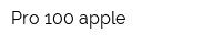 Pro 100 apple