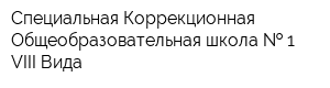 Специальная Коррекционная Общеобразовательная школа   1 VIII Вида