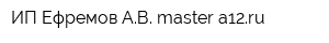 ИП Ефремов АВ master-a12ru