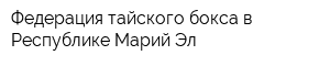 Федерация тайского бокса в Республике Марий Эл