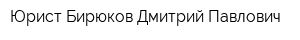 Юрист Бирюков Дмитрий Павлович