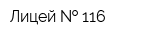 Лицей   116