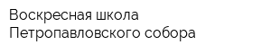 Воскресная школа Петропавловского собора