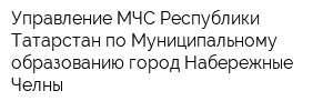 Управление МЧС Республики Татарстан по Муниципальному образованию город Набережные Челны