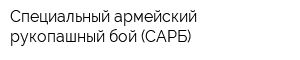 Специальный армейский рукопашный бой (САРБ)