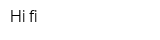 Hi-fi