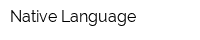 Native Language