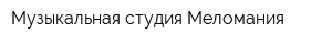Музыкальная студия Меломания