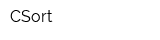 CSort