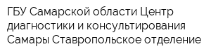 ГБУ Самарской области Центр диагностики и консультирования Самары Ставропольское отделение