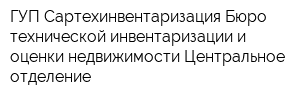 ГУП Сартехинвентаризация Бюро технической инвентаризации и оценки недвижимости Центральное отделение