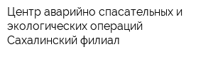 Центр аварийно-спасательных и экологических операций Сахалинский филиал
