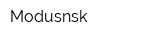 Modusnsk