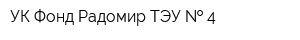 УК Фонд Радомир ТЭУ   4