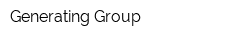 Generating Group