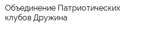 Объединение Патриотических клубов Дружина
