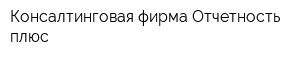 Консалтинговая фирма Отчетность плюс