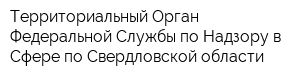 Территориальный Орган Федеральной Службы по Надзору в Сфере по Свердловской области