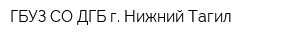 ГБУЗ СО ДГБ г Нижний Тагил