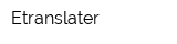 Etranslater