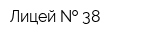 Лицей   38
