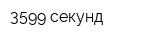 3599 секунд