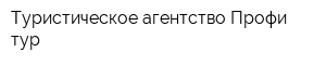 Туристическое агентство Профи-тур