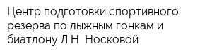 Центр подготовки спортивного резерва по лыжным гонкам и биатлону ЛН Носковой