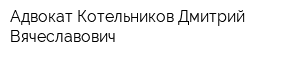 Адвокат Котельников Дмитрий Вячеславович