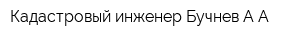 Кадастровый инженер Бучнев АА
