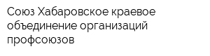 Союз Хабаровское краевое объединение организаций профсоюзов