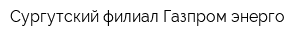 Сургутский филиал Газпром энерго