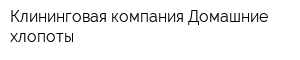 Клининговая компания Домашние хлопоты