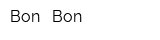 Bon - Bon