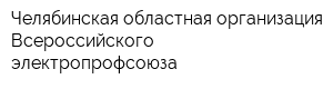 Челябинская областная организация Всероссийского электропрофсоюза