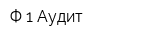 Ф-1 Аудит