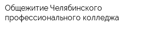 Общежитие Челябинского профессионального колледжа