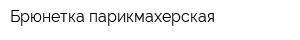 Брюнетка парикмахерская